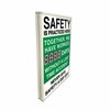 5S Supplies Digital LED Safety Scoreboard Signs with Frame, Safety Is Practiced Here SAFETY-LED- SIPH